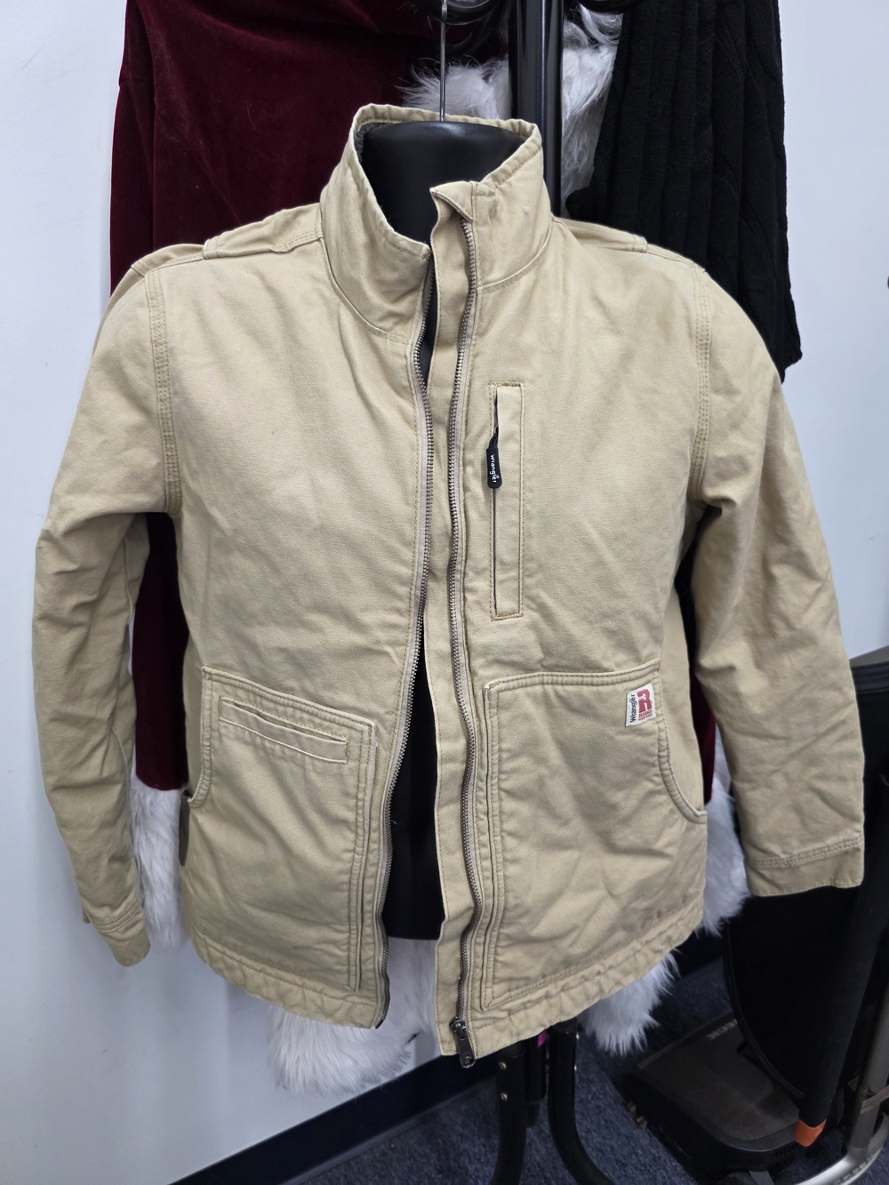 Wrangler Beige Military Field Jacket